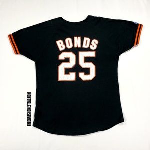 Vintage #25 Barry Bonds Russell Jersey